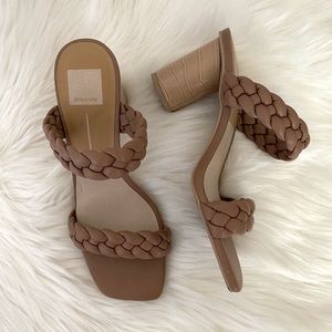 Dolce Vita braided heels